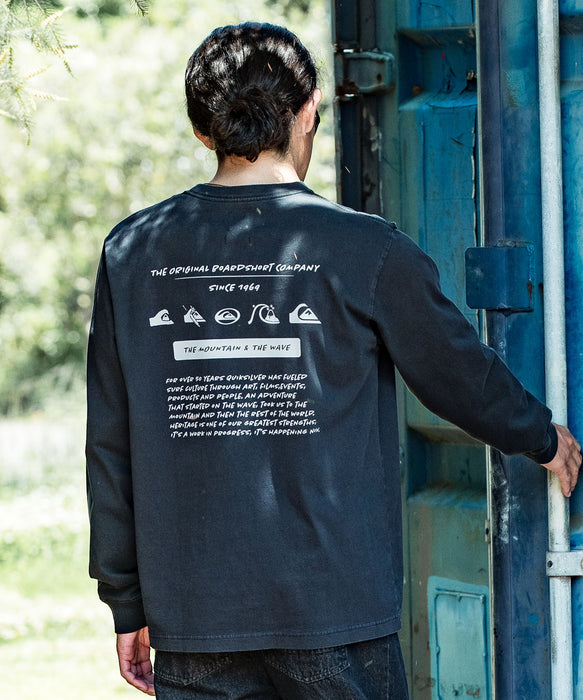 Quiksilver メンズ BW HISTORY POCKET LT 長袖Tシャツ