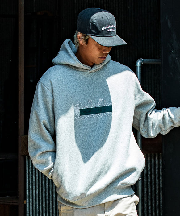 【OUTLET】QUIKSILVER メンズ PG DOUBLE UP SWEAT PK 長袖パーカー 裏起毛 フード付き