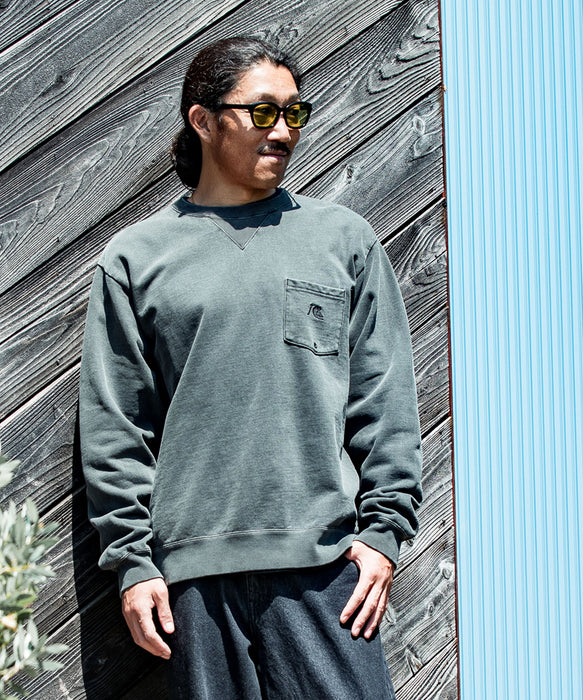 【OUTLET】Quiksilver メンズ BW BUBBLE POCKET LT 長袖Tシャツ