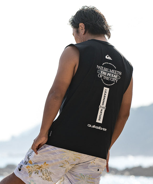 QUIKSILVER メンズ QS MEETS SLY タンクトップ 速乾 UPF50+ ストレッチ【2026年夏モデル】