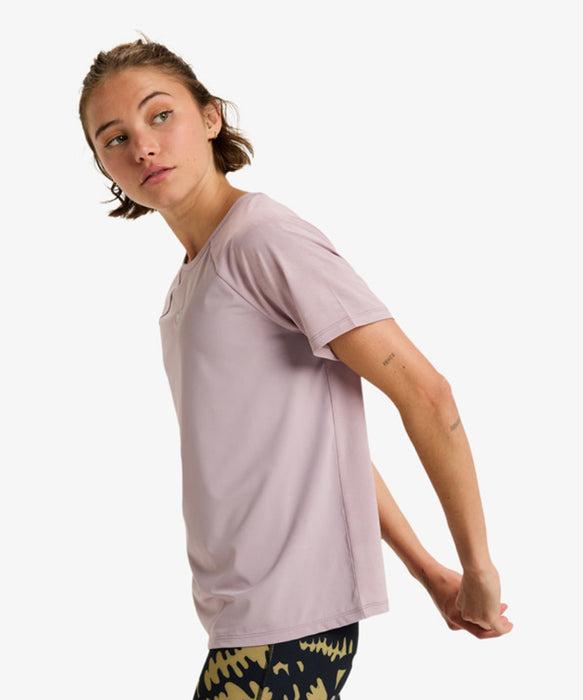 Roxy Fitness MOVE FREE MESH TEE ウィメンズ フィットネス 半袖Tシャツ クイックドライ  <25FWグローバル展開アイテム>