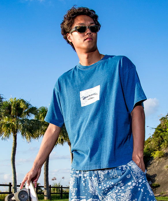 QUIKSILVER メンズ/ユニセックス MERCURY PAISLEY BOX ST 半袖Tシャツ ペイズリー柄<MERCURY COLLECTION>【2026年夏モデル】