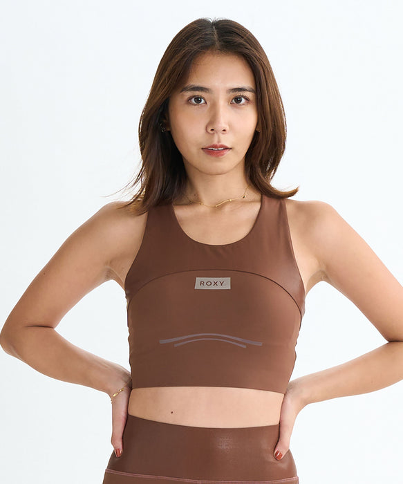 Roxy Fitness REFLECT BRIGHTLY BRA ウィメンズ フィットネス ハイ