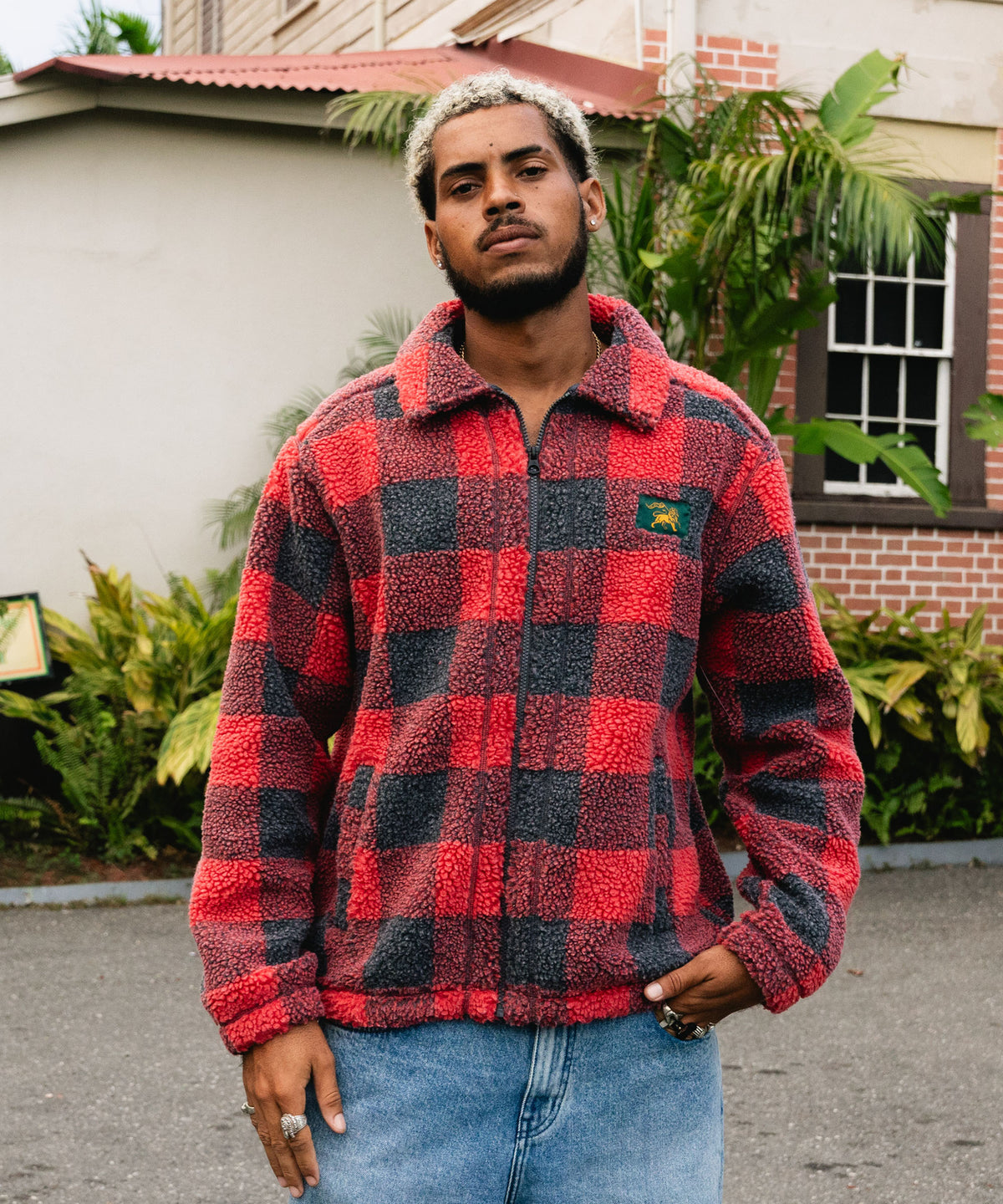 HEAVY L FORCE 木製ジャケット QUIKSILVER X BOB MARLEY BUFFALO SHERPA スウェットジャケット 【2026