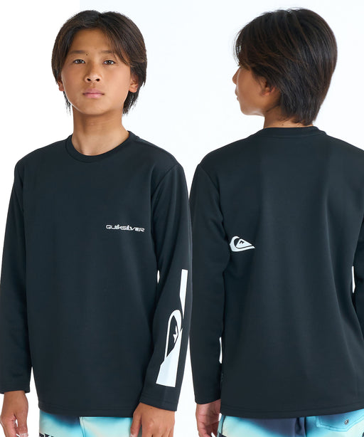 QUIKSILVER ユース HOLMES LS YOUTH 長袖サーフTシャツ UPF50+ 速乾