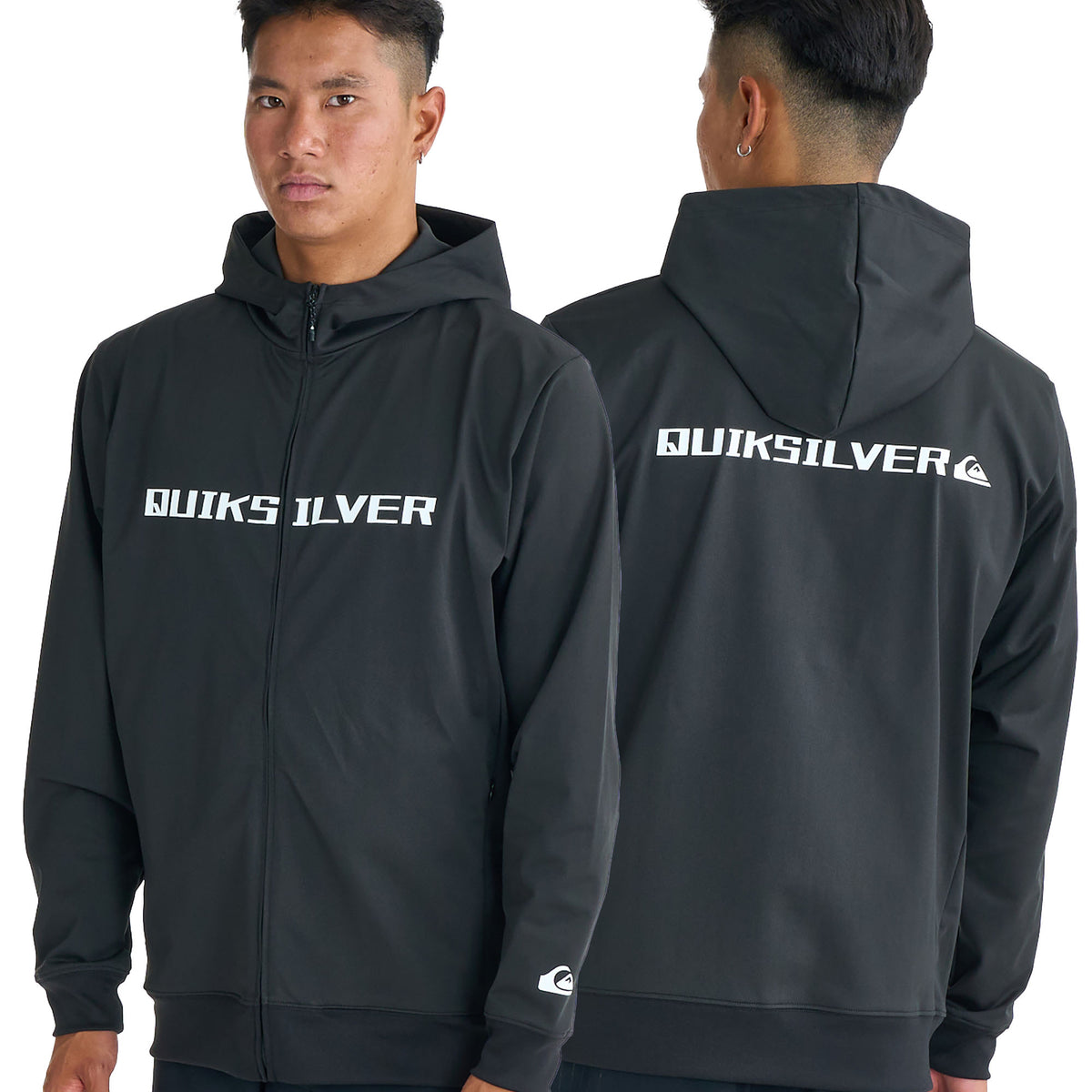 QUIKSILVER メンズ/ユニセックス DOUBLE SIDED QSMW ZIP HOODIE 長袖