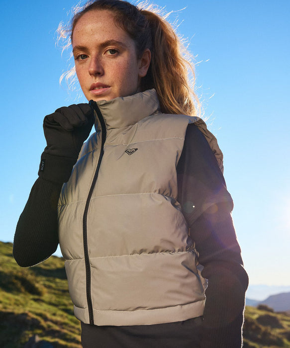 OUTLET】Roxy Fitness MOVE FREE PUFFY VEST ウィメンズ フィットネス