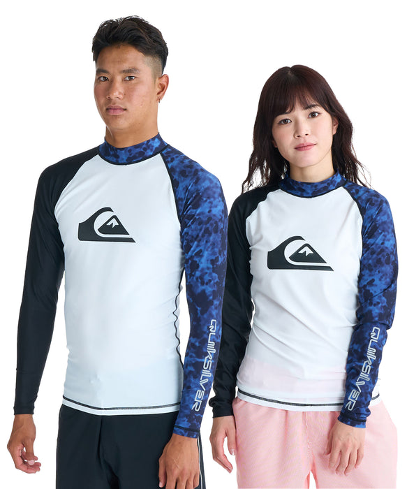 QUIKSILVER メンズ/ユニセックス ALL TIME LR 長袖ラッシュガード 速乾 【2026年春夏モデル】