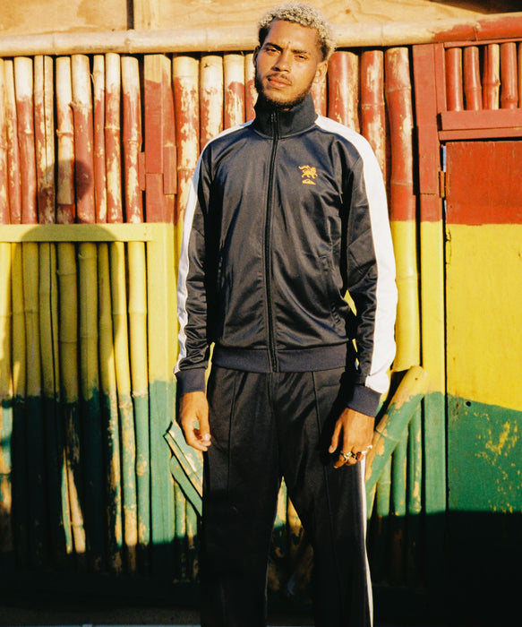 QUIKSILVER メンズ　QUIKSILVER X BOB MARLEY　  ZION FZ FLEECE スウェットトラックジャケット 【2026年秋冬モデル】