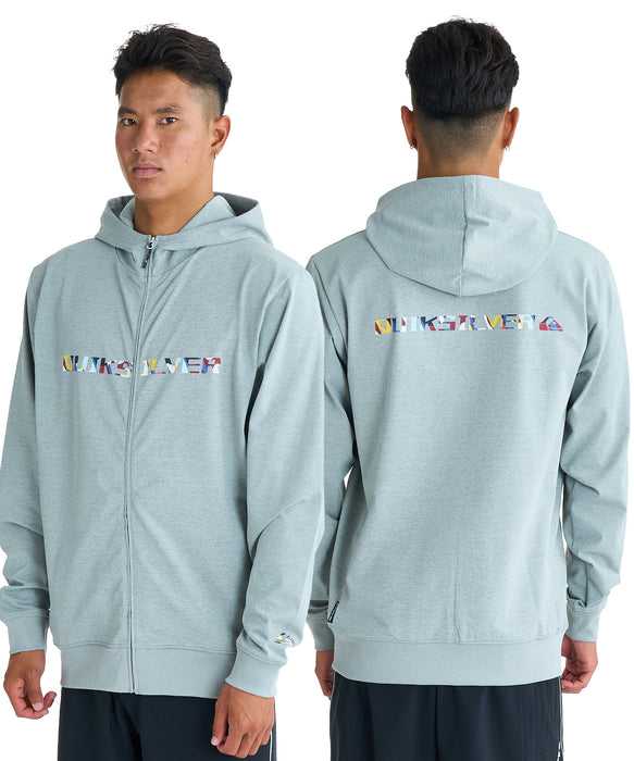 QUIKSILVER Utility Collection カラフル 上下セット QUIKSILVER メンズ/ユニセックス DOUBLE SIDED QSMW ZIP HOODIE 長袖
