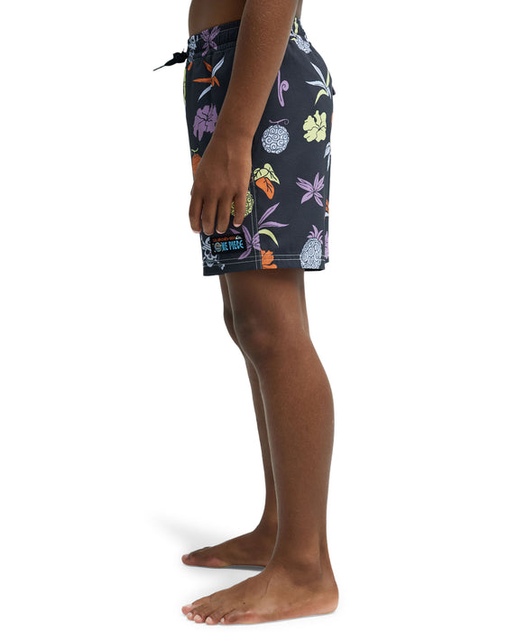 【ONE PIECE X QUIKSILVER】
OPQS PRINTED VOLLEY YOUTH 14
キッズ・ユース ボレーショーツ