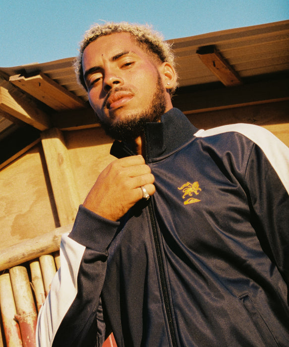 QUIKSILVER メンズ　QUIKSILVER X BOB MARLEY　  ZION FZ FLEECE スウェットトラックジャケット 【2026年秋冬モデル】