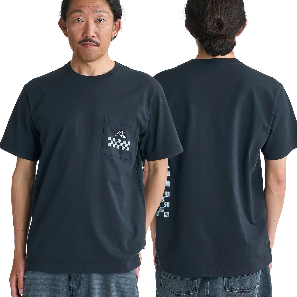 QUIKSILVER メンズ BW BUBBLE ST 半袖コットンTシャツ レギュラー