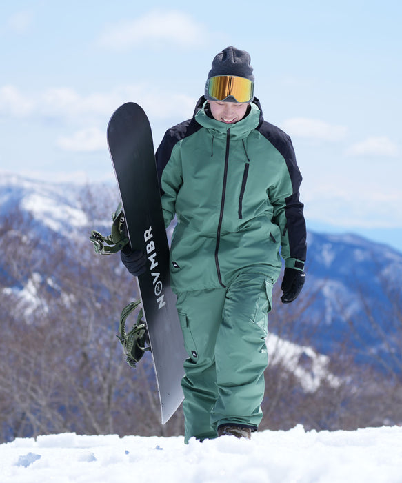 QUIKSILVER メンズ/ユニセックス MISSION BLOCK JK スノージャケット