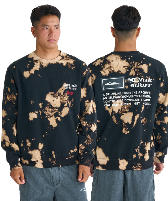 QUIKSILVER メンズ BW MERCURY BOX SWEAT 長袖スウェット ルーズフィット 裏毛 トレーナー<MERCURY COLLECTION>【2026年春夏モデル】