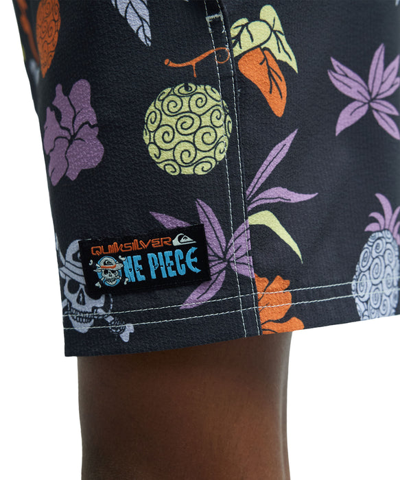 【ONE PIECE X QUIKSILVER】
OPQS PRINTED VOLLEY YOUTH 14
キッズ・ユース ボレーショーツ