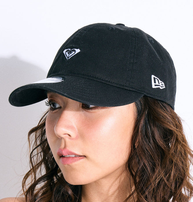 Roxy 930CS ROXY SS25 BLK  ウィメンズ NEW ERAキャップ ブラック <2025FW NEW ERA COLLECTION>
