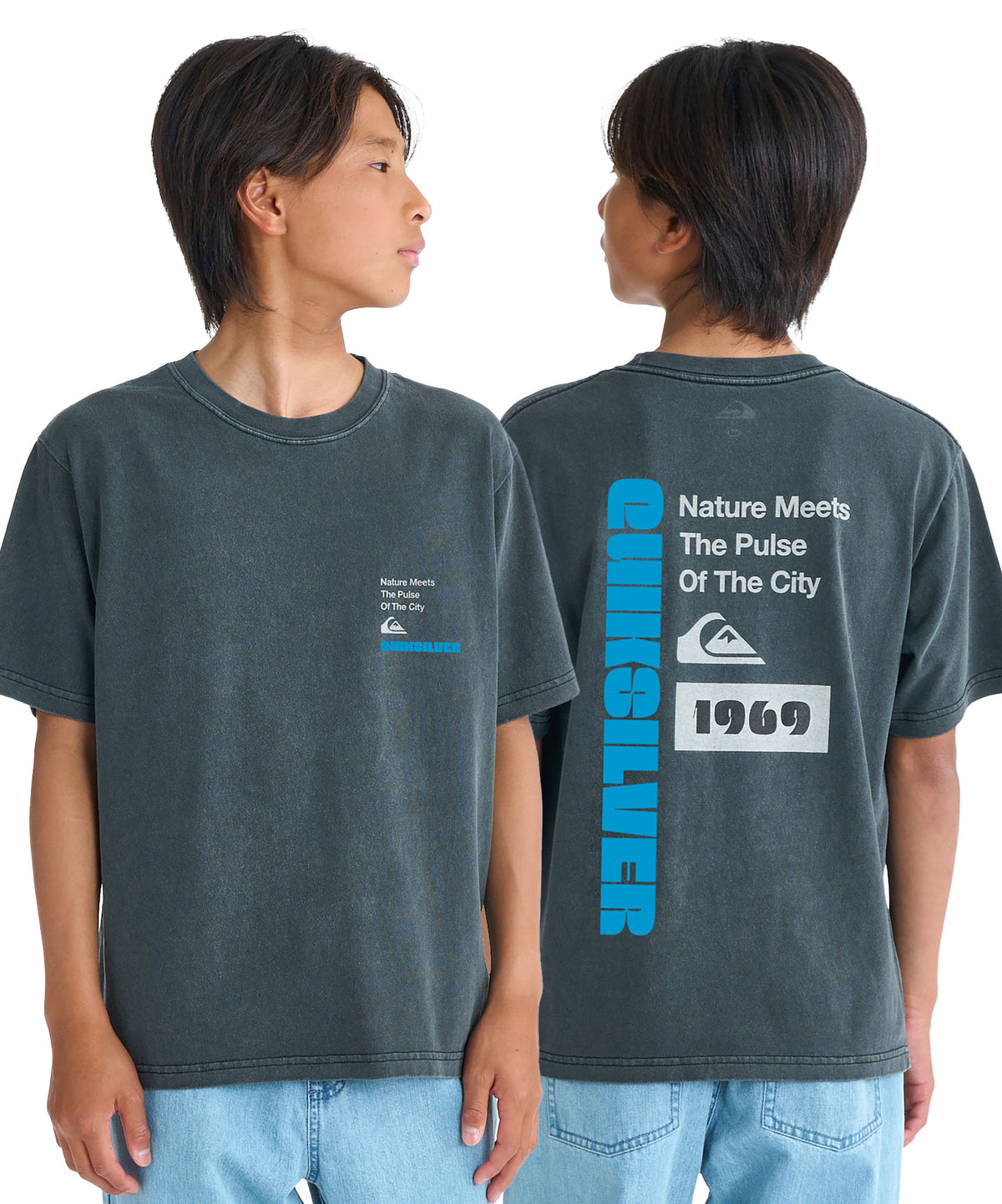THE‐KIDさん専用ページ QUIKSILVER キッズ・ユース 1969 BOX ST YOUTH Tシャツ 【2026年春夏