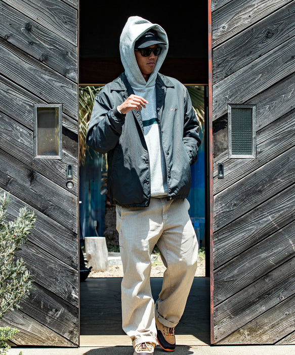 【OUTLET】Quiksilver メンズ PG COACH JACKET コーチジャケット ユーズドライク MERCURY