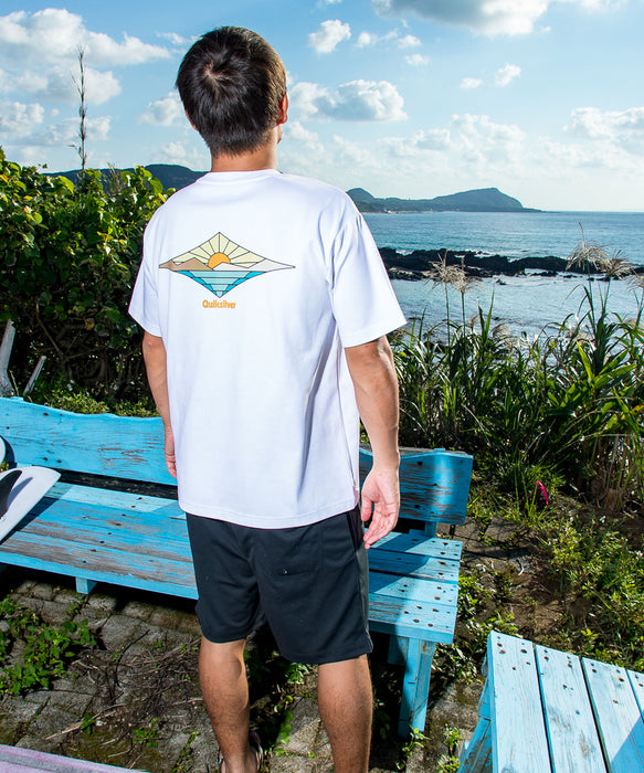 QUIKSILVER <超速乾x遮熱ショートパンツ> MW SIDE LOGO SHORTS メンズショートパンツ UPF50+ 4WAYストレッチ【2026年夏モデル】