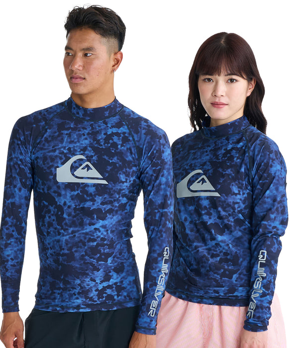 QUIKSILVER メンズ/ユニセックス ALL TIME LR 長袖ラッシュガード 速乾 【2026年春夏モデル】