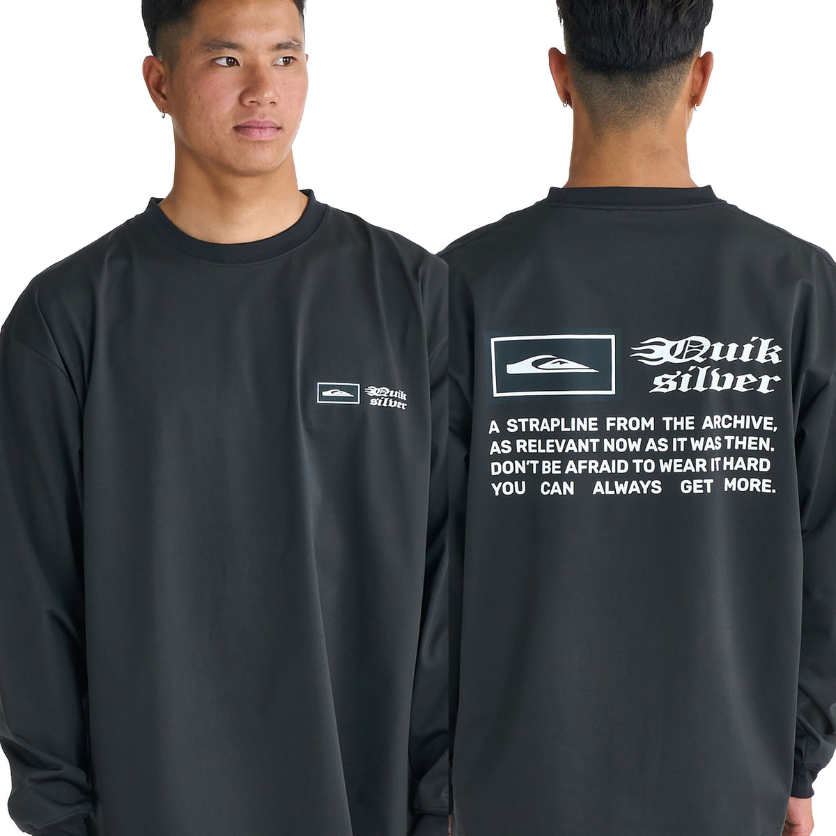 QUIKSILVER メンズ MERCURY BOX LS 長袖サーフTシャツ 速乾 【2026年春