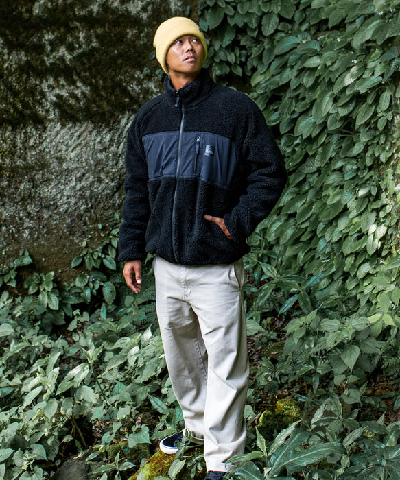 Quiksilver メンズ BOA JACKET ボアジャケット アウター ルーズ