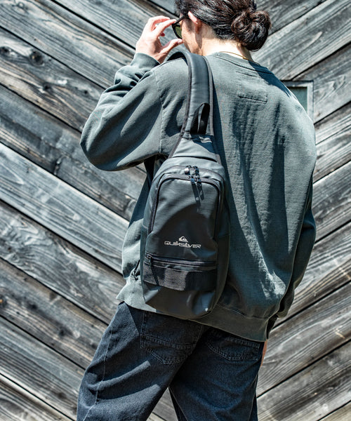 OUTLET】Quiksilver メンズ W DEFENCER ONE SHOULDER 25FW ワン
