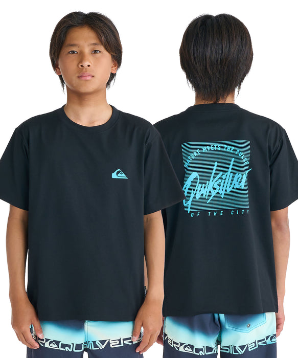 QUIKSILVER キッズ・ユース RETRO MOOD SS YOUTH サーフTシャツ 速乾 【2026年春夏モデル】