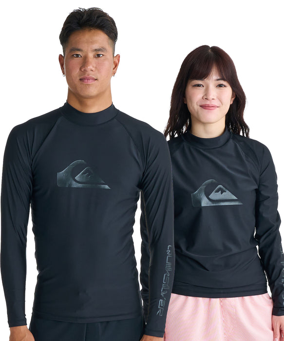 QUIKSILVER メンズ/ユニセックス ALL TIME LR 長袖ラッシュガード 速乾 【2026年春夏モデル】