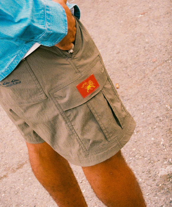 QUIKSILVER メンズ  　QUIKSILVER X BOB MARLEY　  CYCLONE CARGO ショートパンツ 【2026年秋冬モデル】
