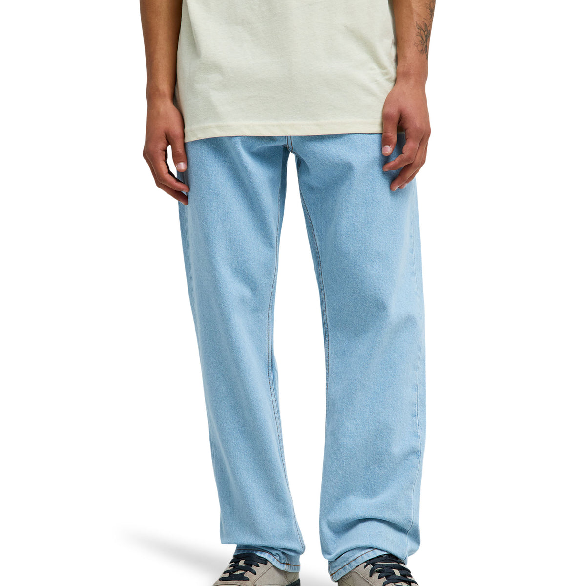 QUIKSILVER メンズ QUIKSILVER STRAIGHT DENIMデニムストレートパンツ