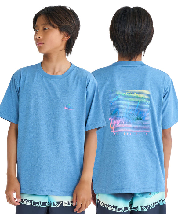 QUIKSILVER キッズ・ユース RETRO MOOD SS YOUTH サーフTシャツ 速乾 【2026年春夏モデル】