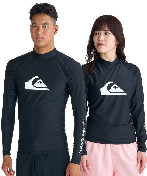 QUIKSILVER メンズ/ユニセックス ALL TIME LR 長袖ラッシュガード 速乾 【2026年春夏モデル】