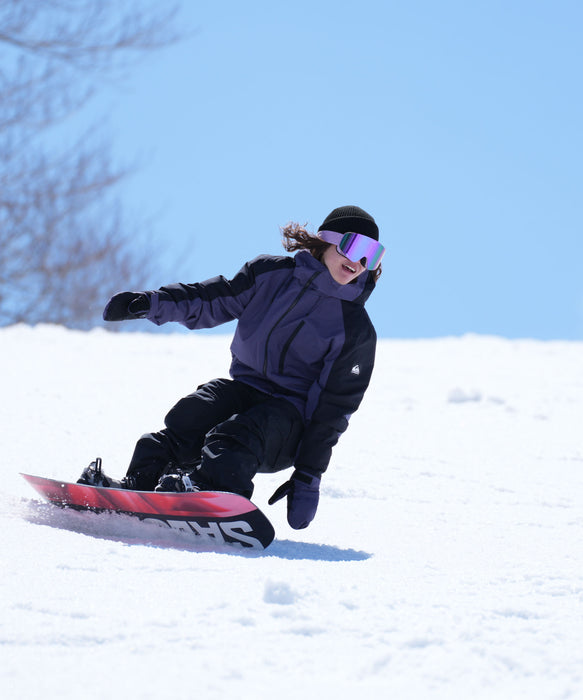 【OUTLET】QUIKSILVER メンズ/ユニセックス MISSION BLOCK JK スノージャケット 10K 撥水・防水<SURF THE MOUNTAIN>【25-26SNOWモデル】