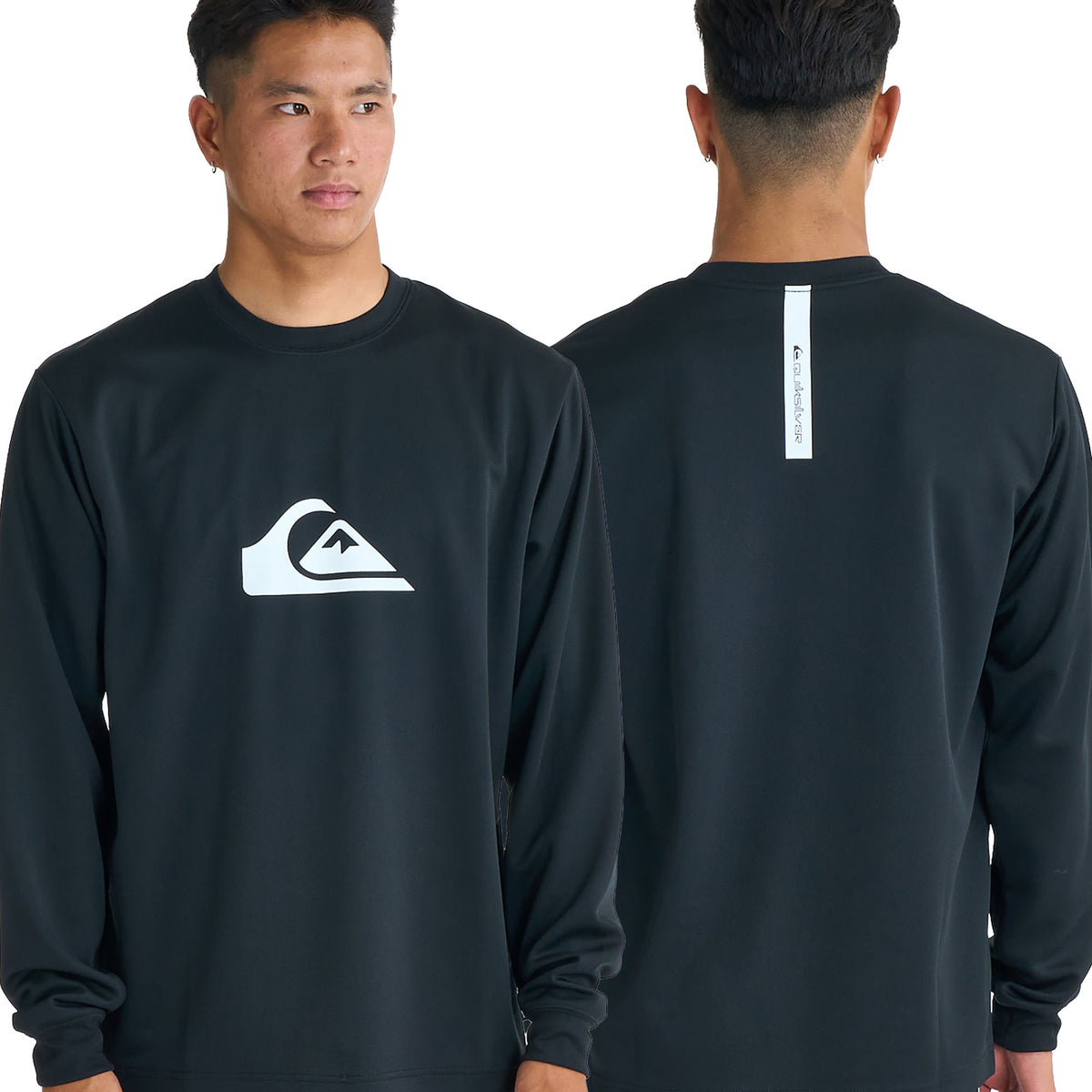 QUIKSILVER メンズ/ユニセックス COMP LOGO LS 長袖サーフTシャツ