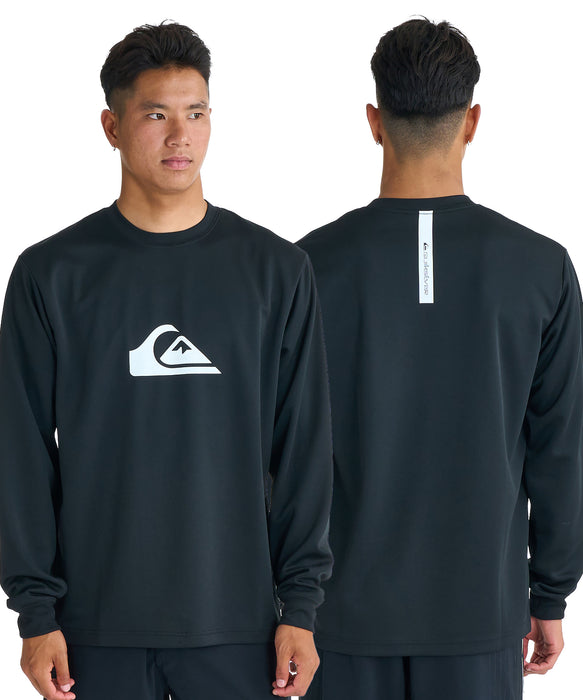 QUIKSILVER メンズ/ユニセックス COMP LOGO LS 長袖サーフTシャツ UPF50+ ドライタッチ 速乾 【2026年春夏モデル】