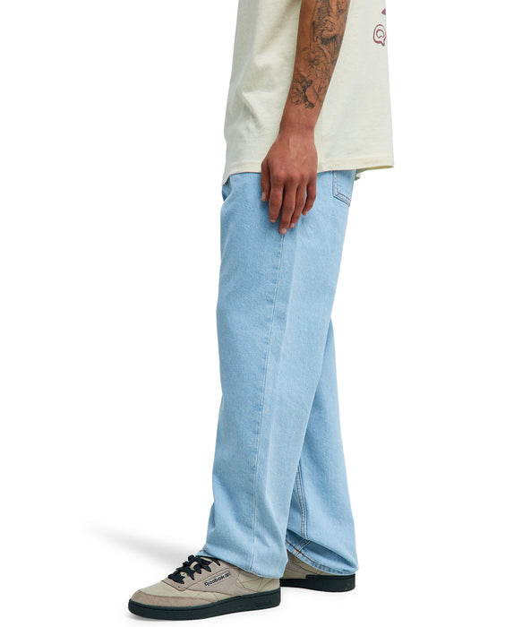 QUIKSILVER メンズ QUIKSILVER STRAIGHT DENIMデニムストレートパンツ