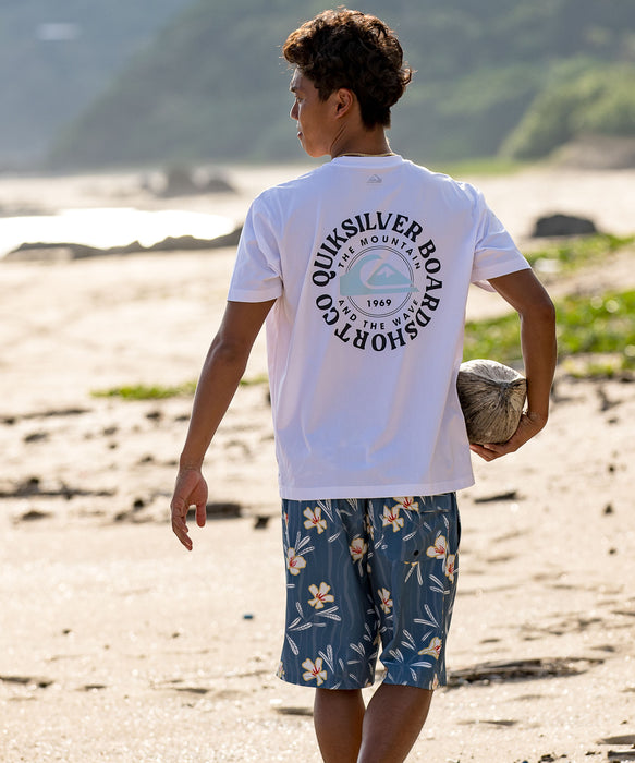 QUIKSILVER メンズ BOTANICAL VOLLEY 20NB ジャムボードショーツ 速乾 20インチ インナーショーツなしタイプ 水陸両用【2026年夏モデル】
