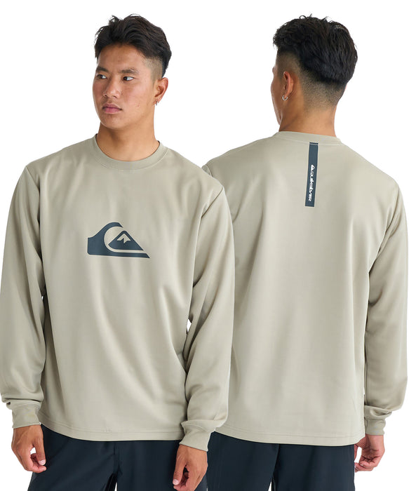 QUIKSILVER メンズ/ユニセックス COMP LOGO LS 長袖サーフTシャツ UPF50+ ドライタッチ 速乾 【2026年春夏モデル】