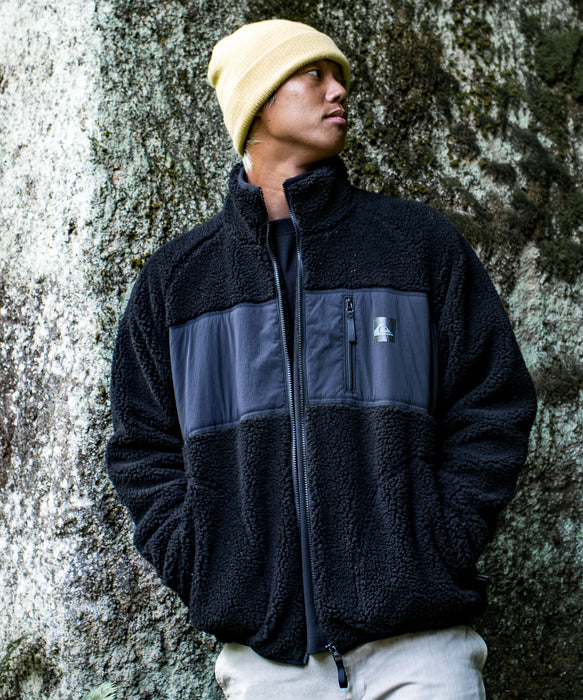 Quiksilver メンズ BOA JACKET ボアジャケット アウター ルーズ