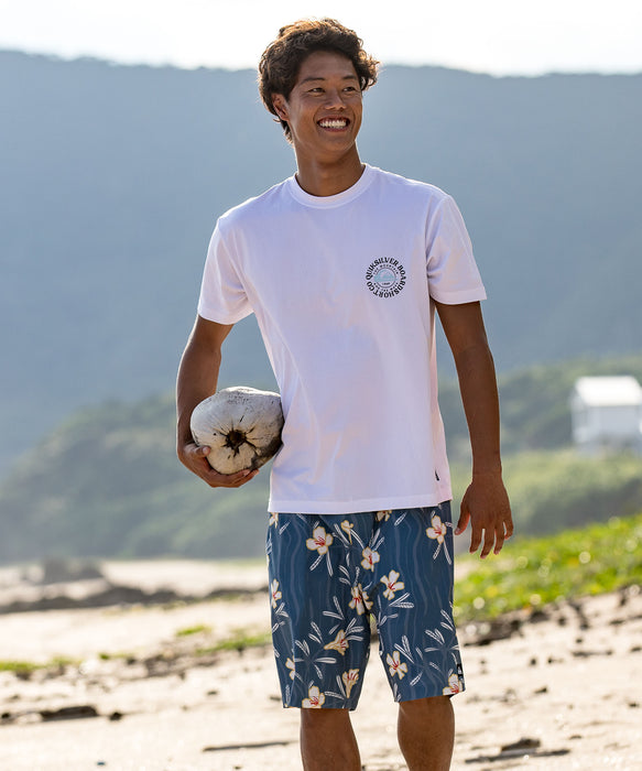 QUIKSILVER メンズ BOTANICAL VOLLEY 20NB ジャムボードショーツ 速乾 20インチ インナーショーツなしタイプ 水陸両用【2026年夏モデル】