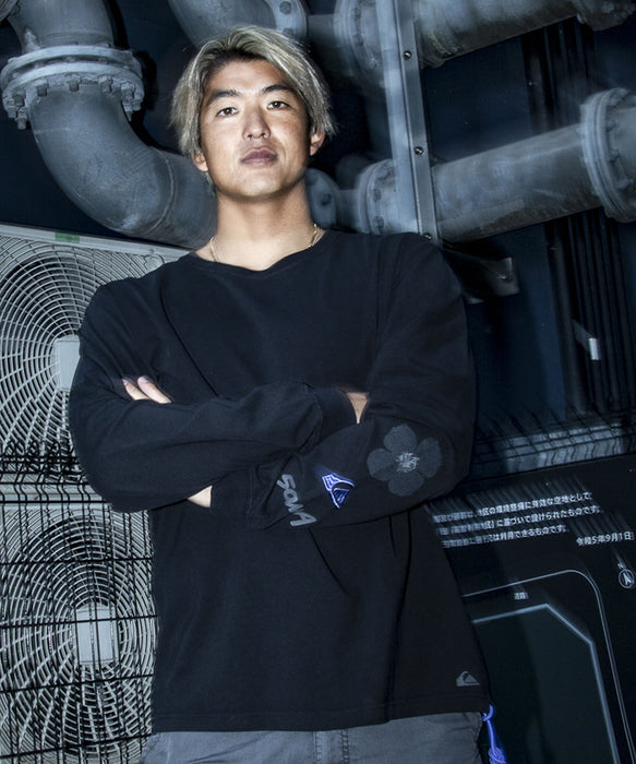 【OUTLET】Quiksilver メンズ 50MA FREE SPIRIT LT ロンT <50MA Collection>*