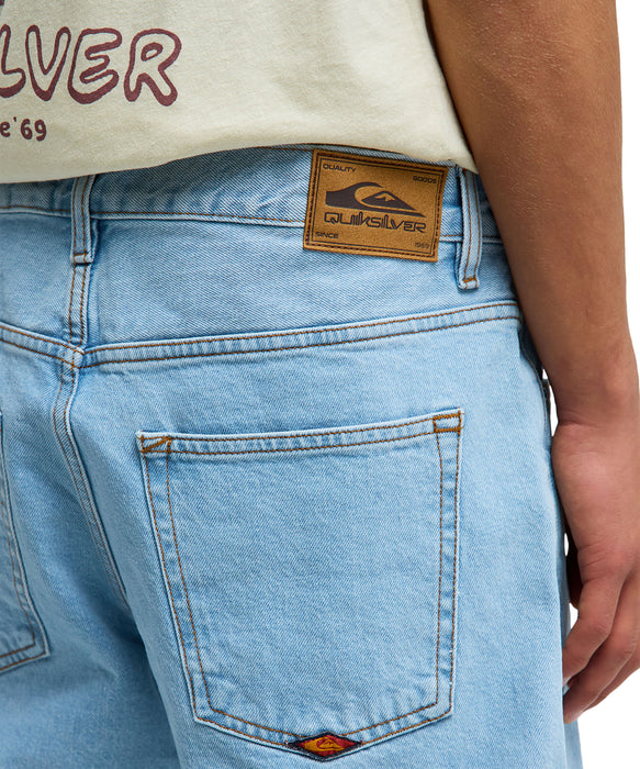 QUIKSILVER メンズ QUIKSILVER STRAIGHT DENIMデニムストレートパンツ ベーシックシルエット【2026年春夏モデル】