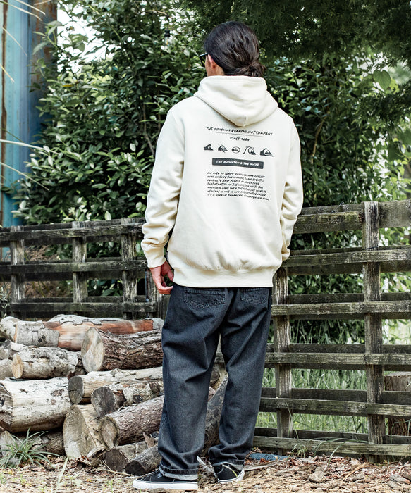 OUTLET】QUIKSILVER メンズ HISTORY SWEAT PK パーカー 軽量ソフト