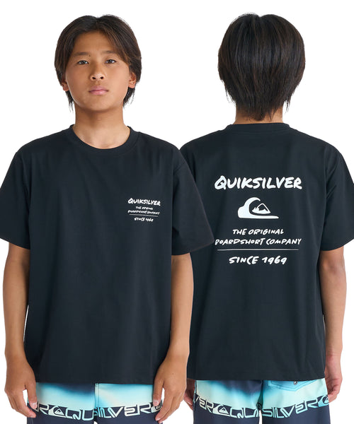 QUIKSILVER キッズ・ユース HAND DRAWN SS YOUTH サーフTシャツ 速乾