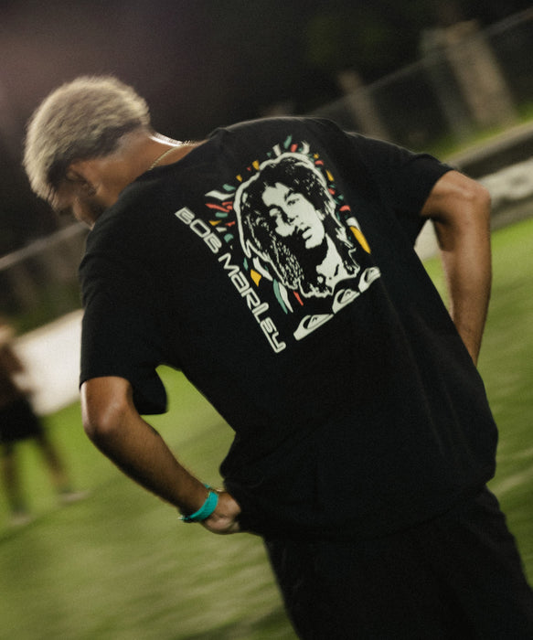 QUIKSILVER メンズ　QUIKSILVER X BOB MARLEY　 WARHEAD SS Tシャツ 【2026年秋冬モデル】