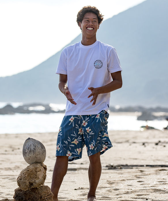 QUIKSILVER メンズ TOO FINE FB SS 半袖Tシャツ 速乾 UPF50+ ストレッチ【2026年夏モデル】