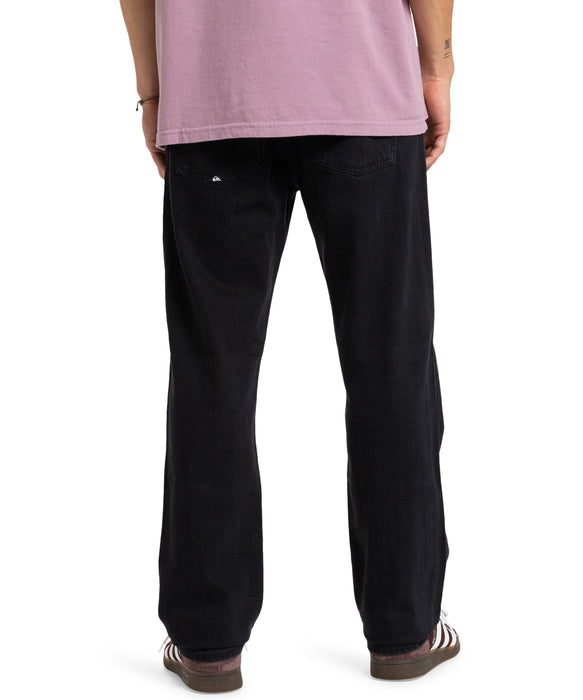 QUIKSILVER メンズ QUIKSILVER STRAIGHT DENIMデニムストレートパンツ ベーシックシルエット【2026年春夏モデル】