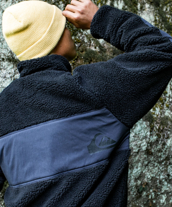【OUTLET】Quiksilver メンズ BOA JACKET ボアジャケット アウター ルーズフィット 撥水